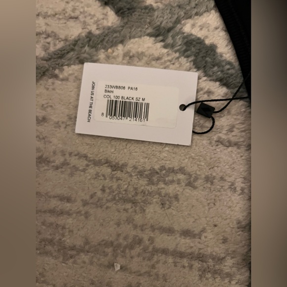 The Attico Black Bikini Size Medium - Picture 8 of 11